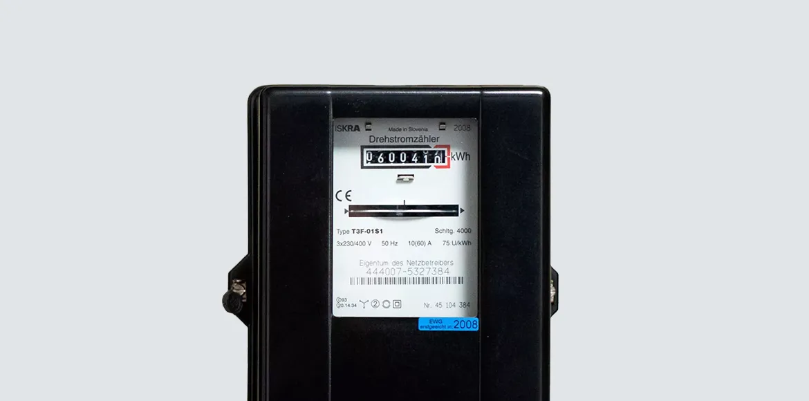 Alter Stromzähler