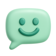 Bubble with a Smiley