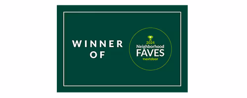 Sunshine Services winner of 2024 Nextdoor Neighborhood Faves award