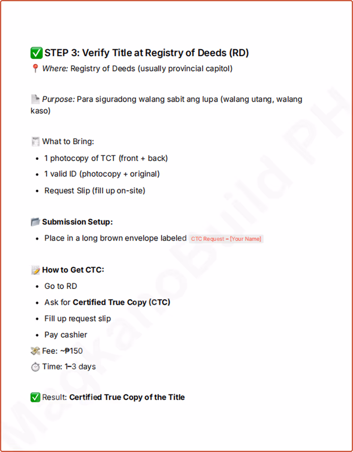 Sample page from MagkanoBuild website