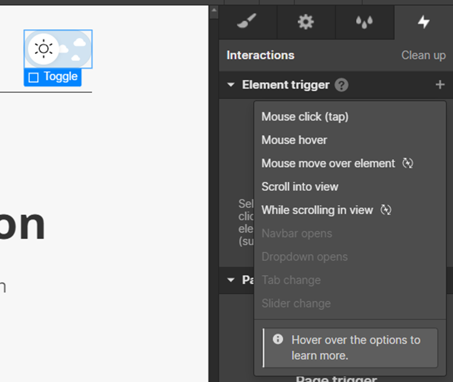 Toggle