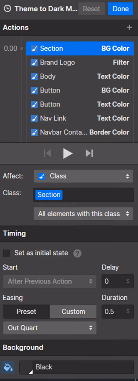 Darkmode Interaction