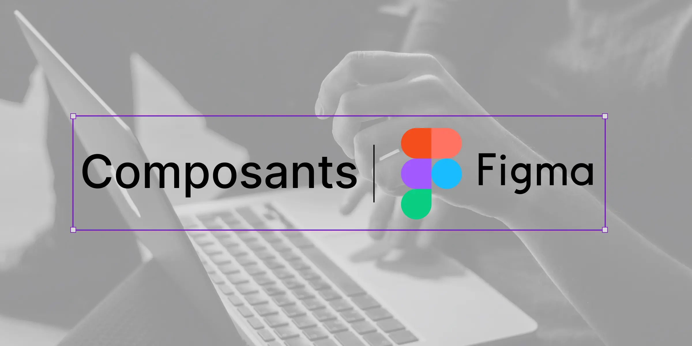 image with figma logo and composants written