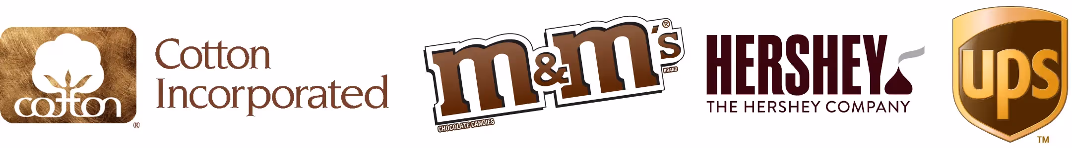 logos of companies using brown in it