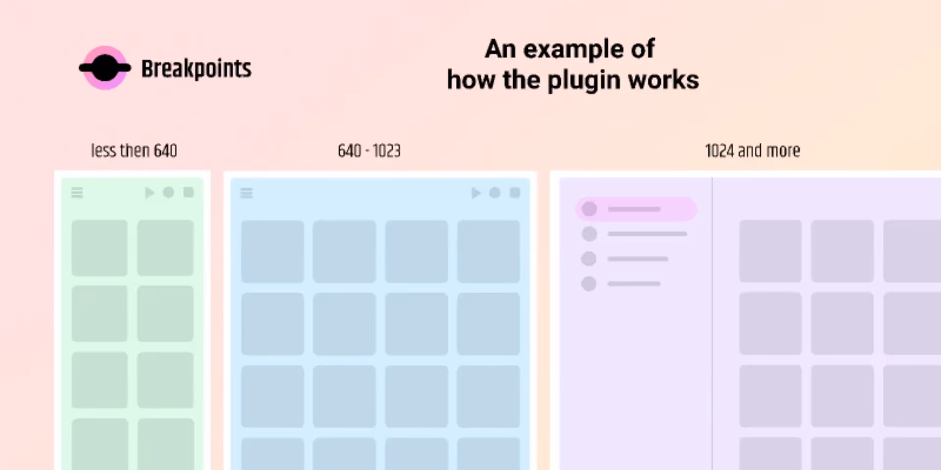 Breakpoints Plugin shown