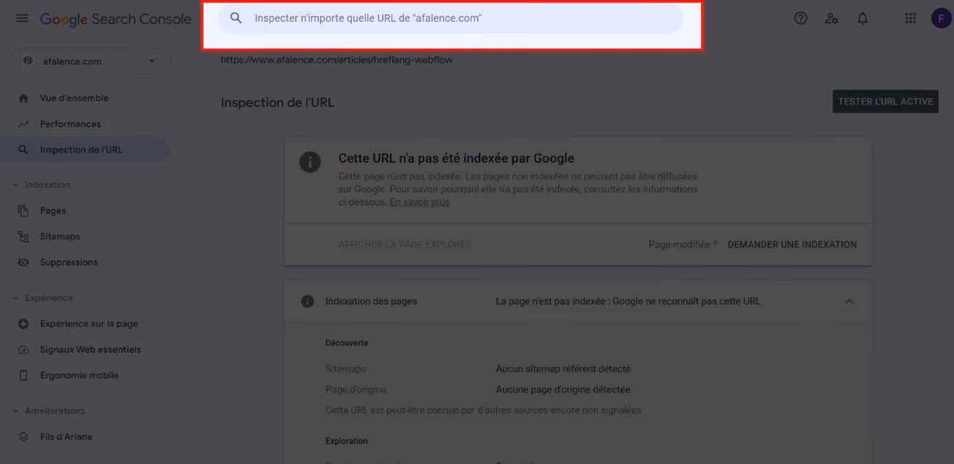 Google Search console