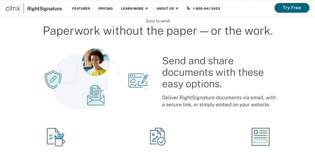 RightSignature website