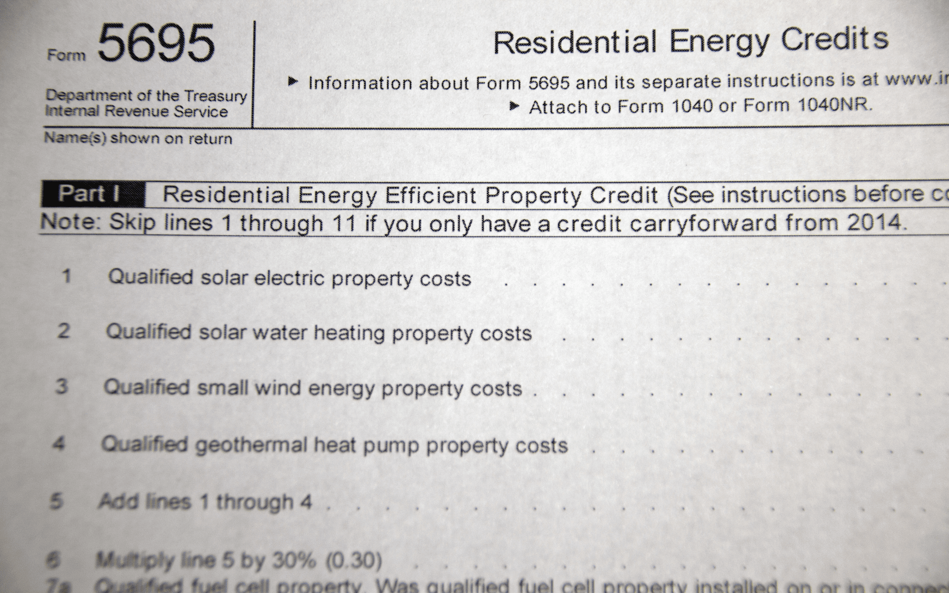 how to draft form 5695 fill