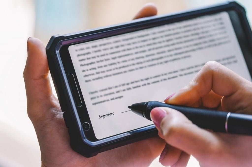 electronic signature act