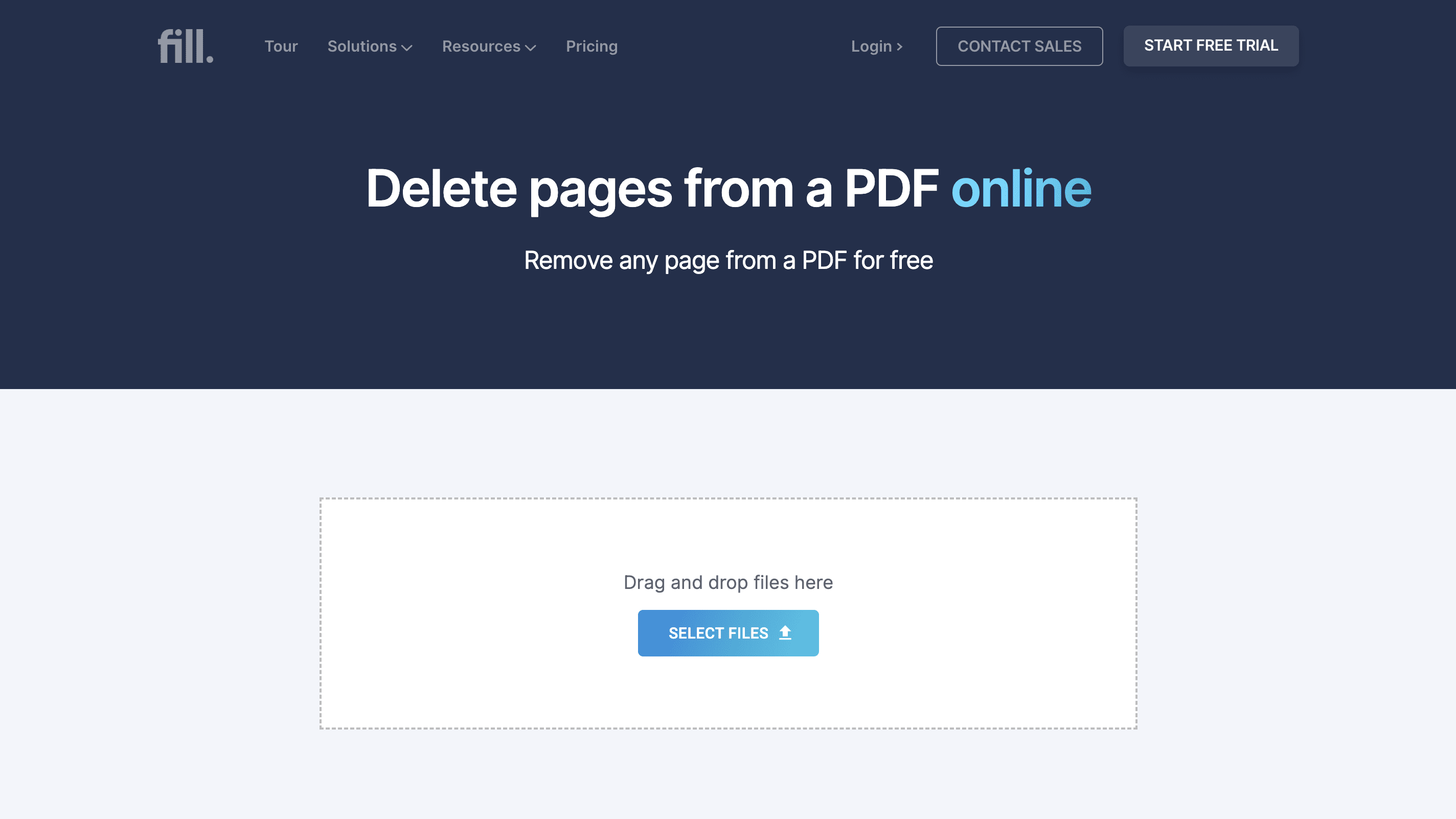 Delete Pages from PDFs