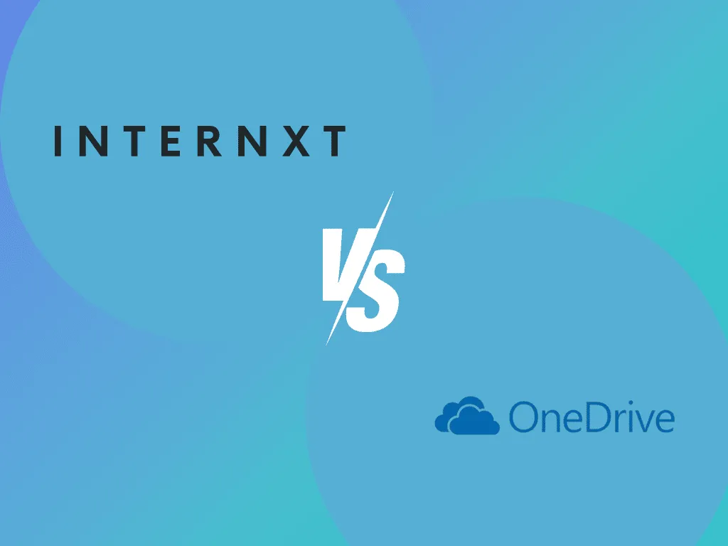 Internxt vs OneDrive