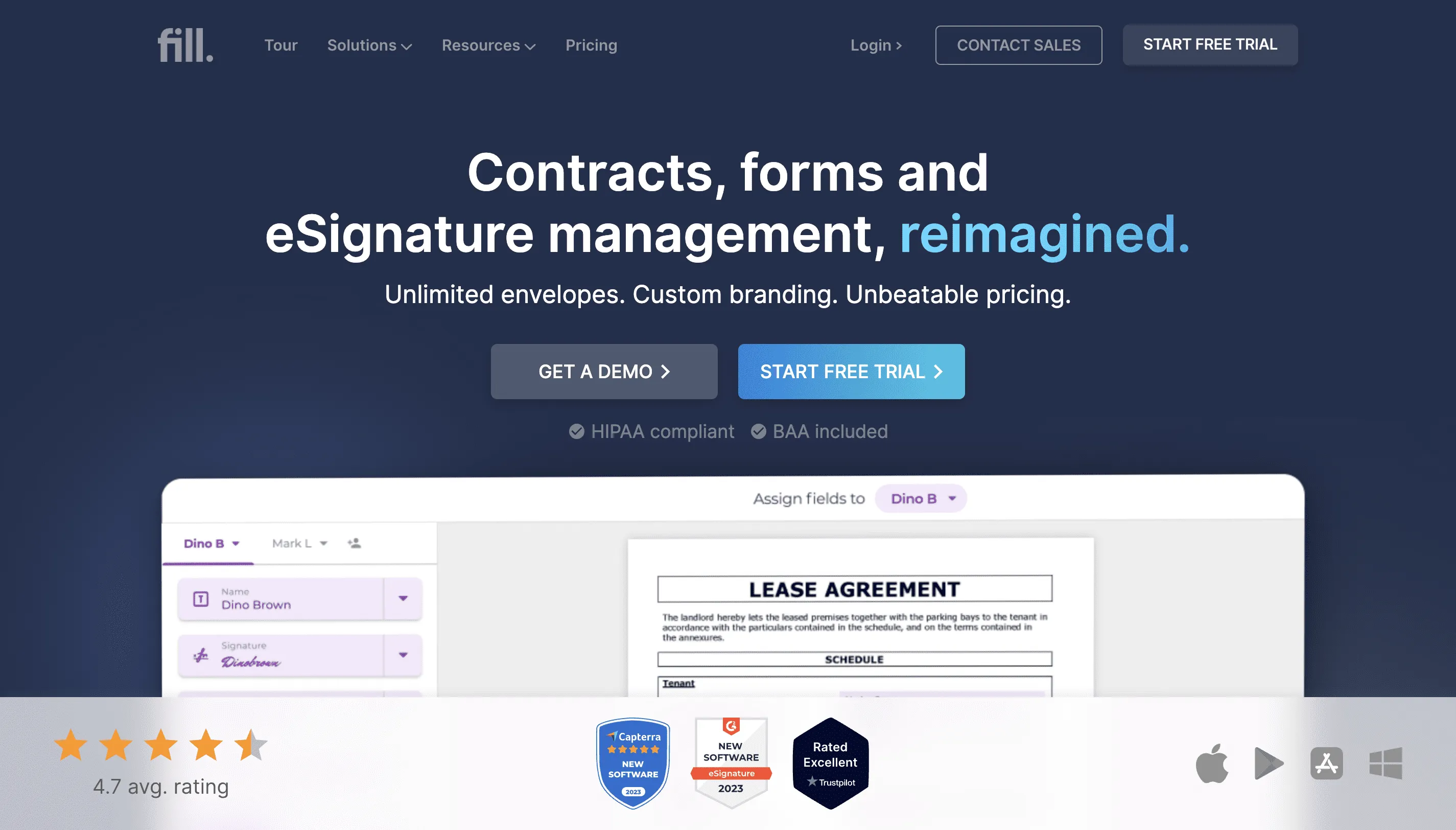 HIPAA-Compliant Electronic Signature