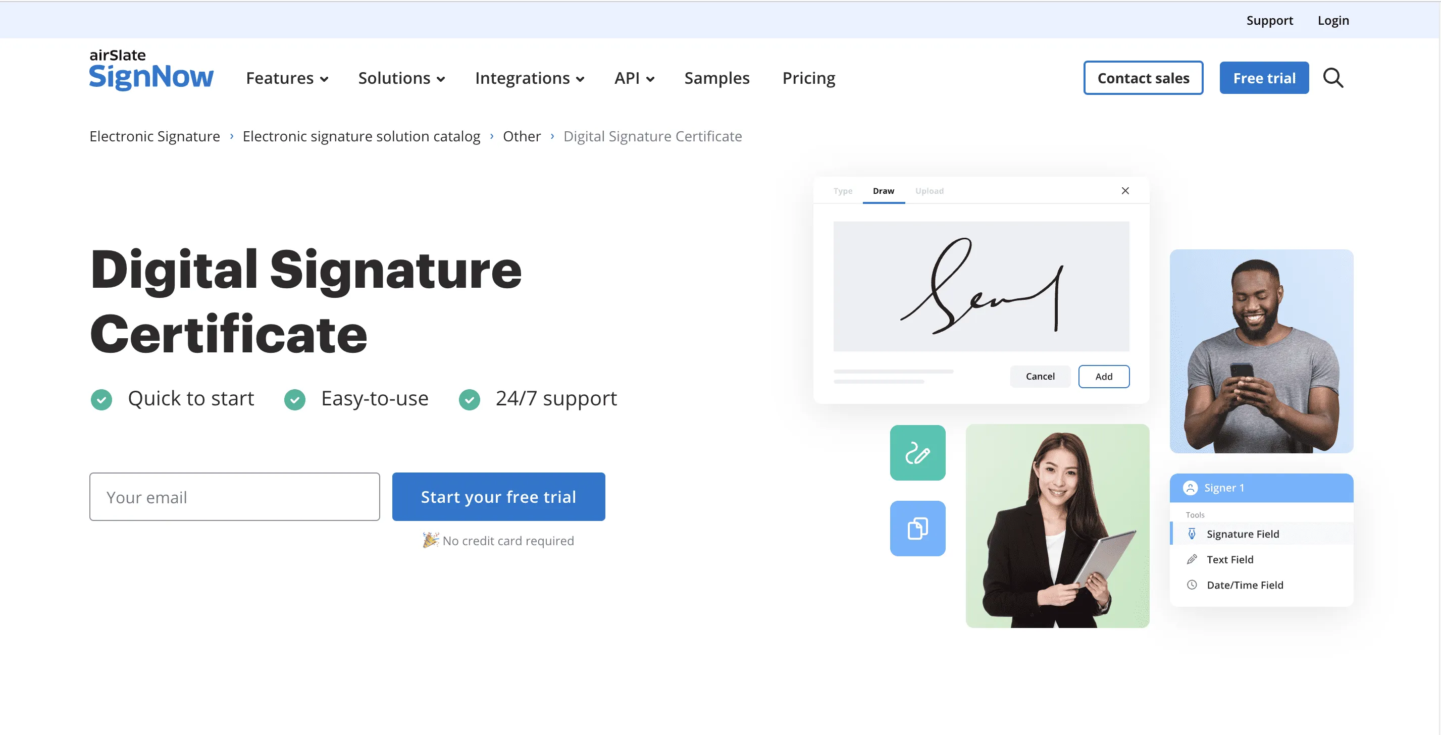 Digital Signature Providers