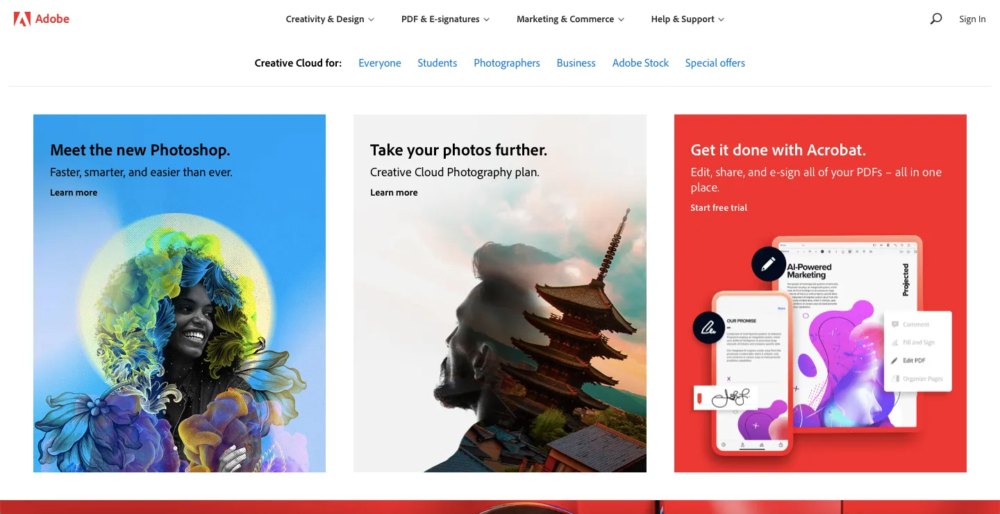 how to cancel adobe free trial account