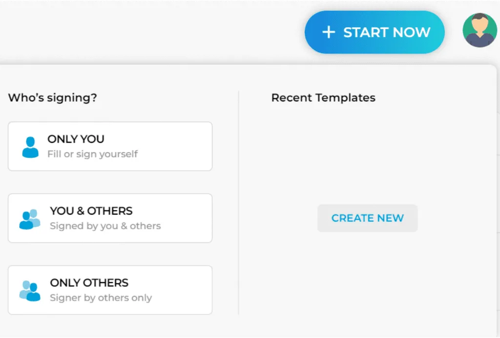 Sign a PDF for yourself, others, and a group