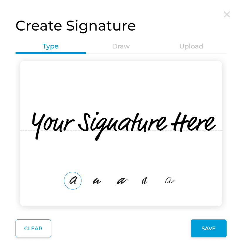 Sign a PDF with electronic or digital signature