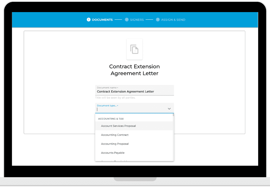 how to sign an agreement online