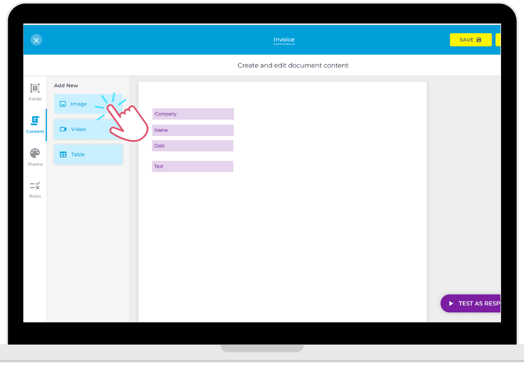 create an online invoice