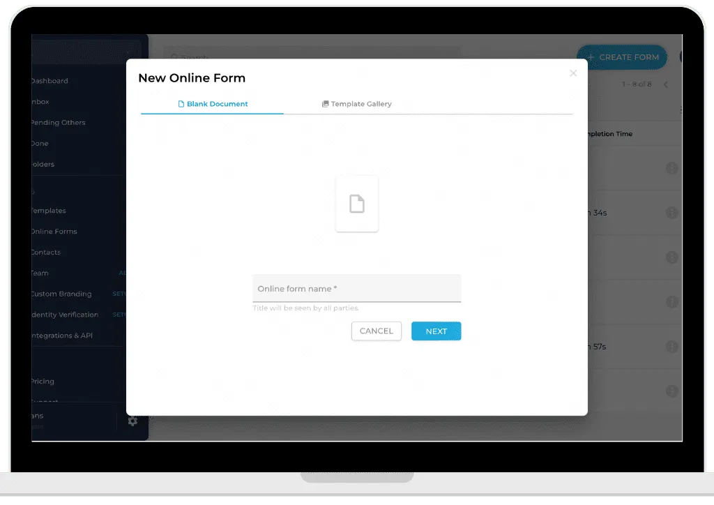 create an online invoice