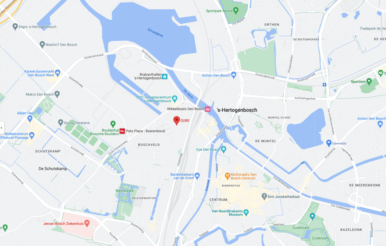 Afbeelding Maps - locatie QUBE