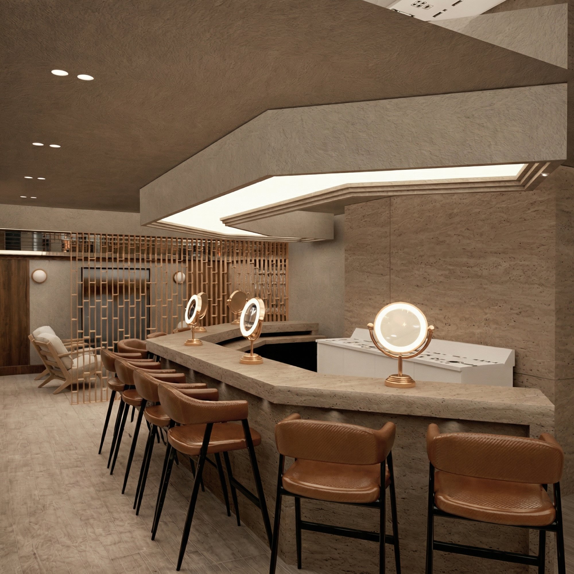 Jubilee Place flagship beauty retail interior
