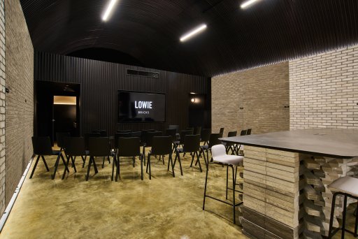 Tiverton Street showroom seating area