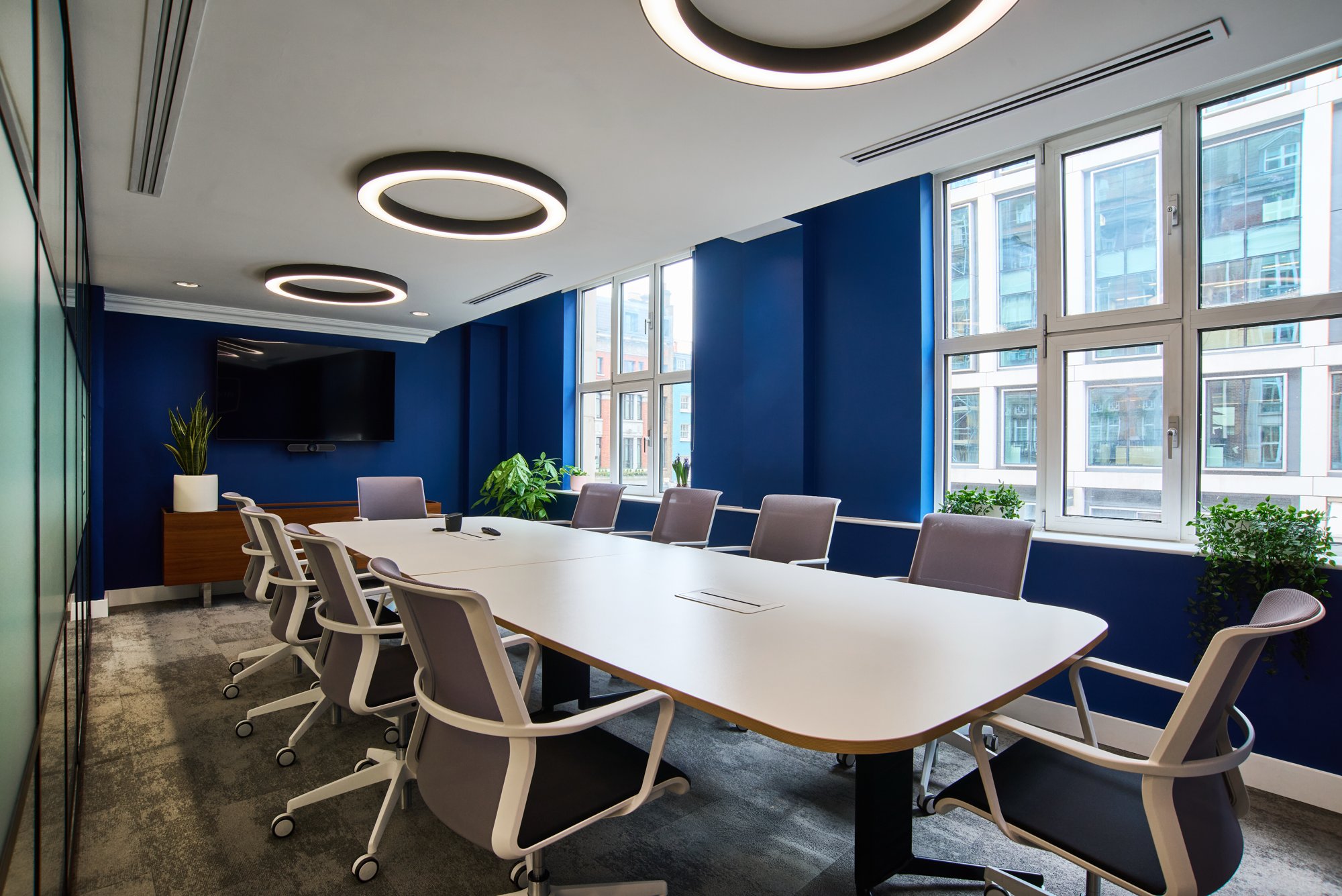 Wigmore Street office boardroom