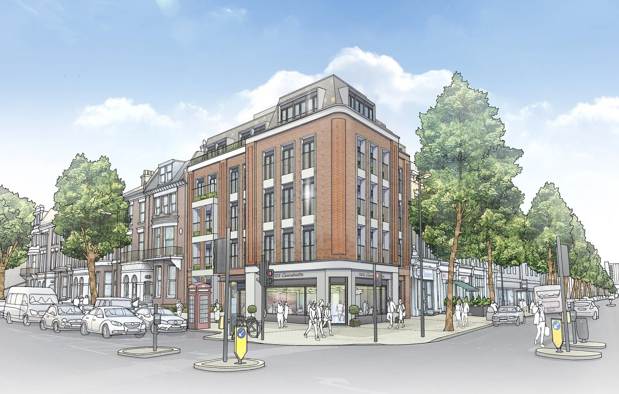 123 Shirland Road illustrated street view