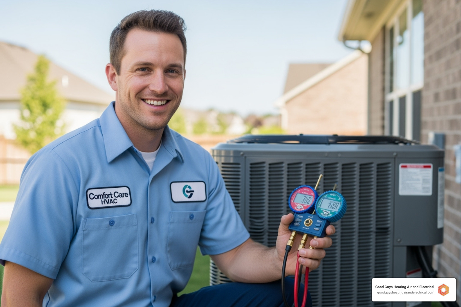 friendly uniformed technician - ac system repair snohomish wa