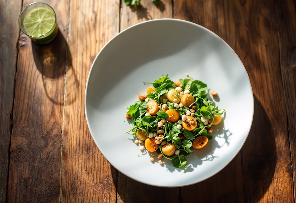 image of curated seasonal dishes for a modern restaurant