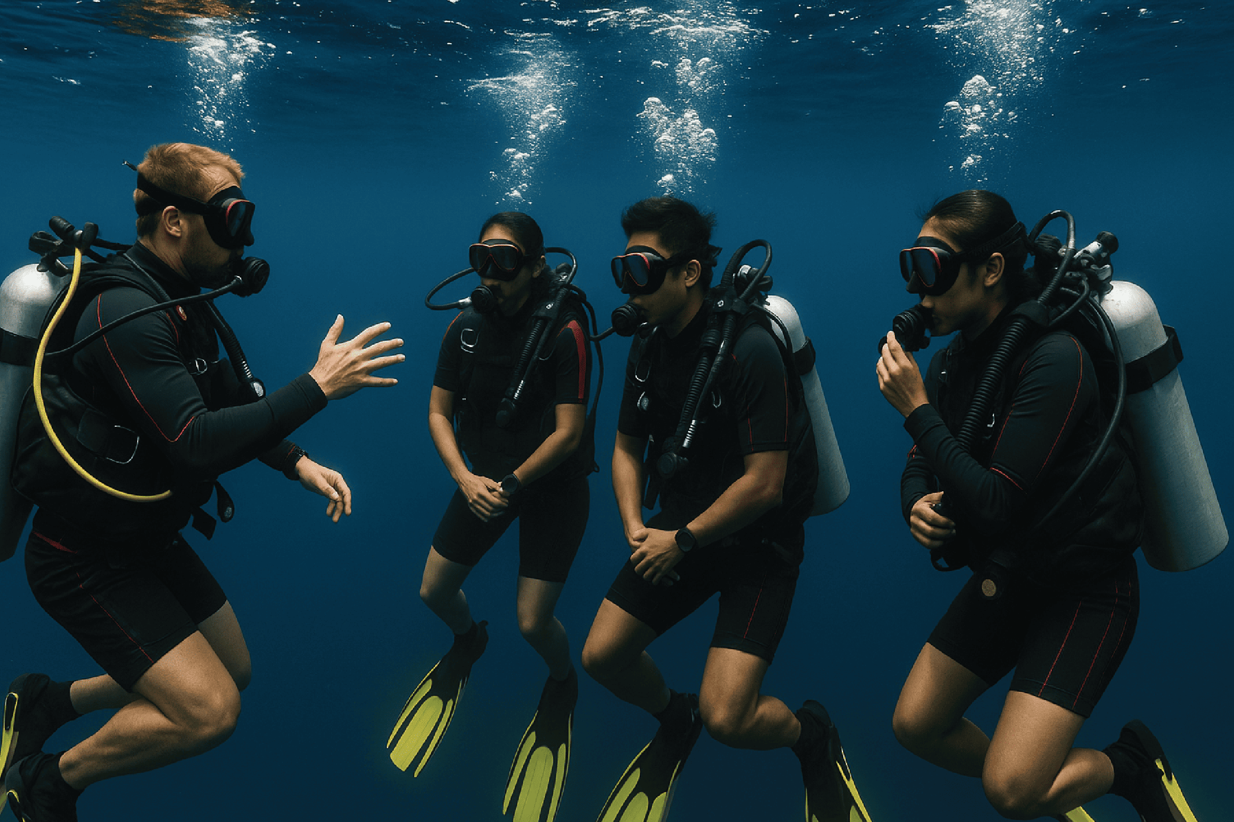 Open Water + Advanced – ¡De aprender a explorar del océano!