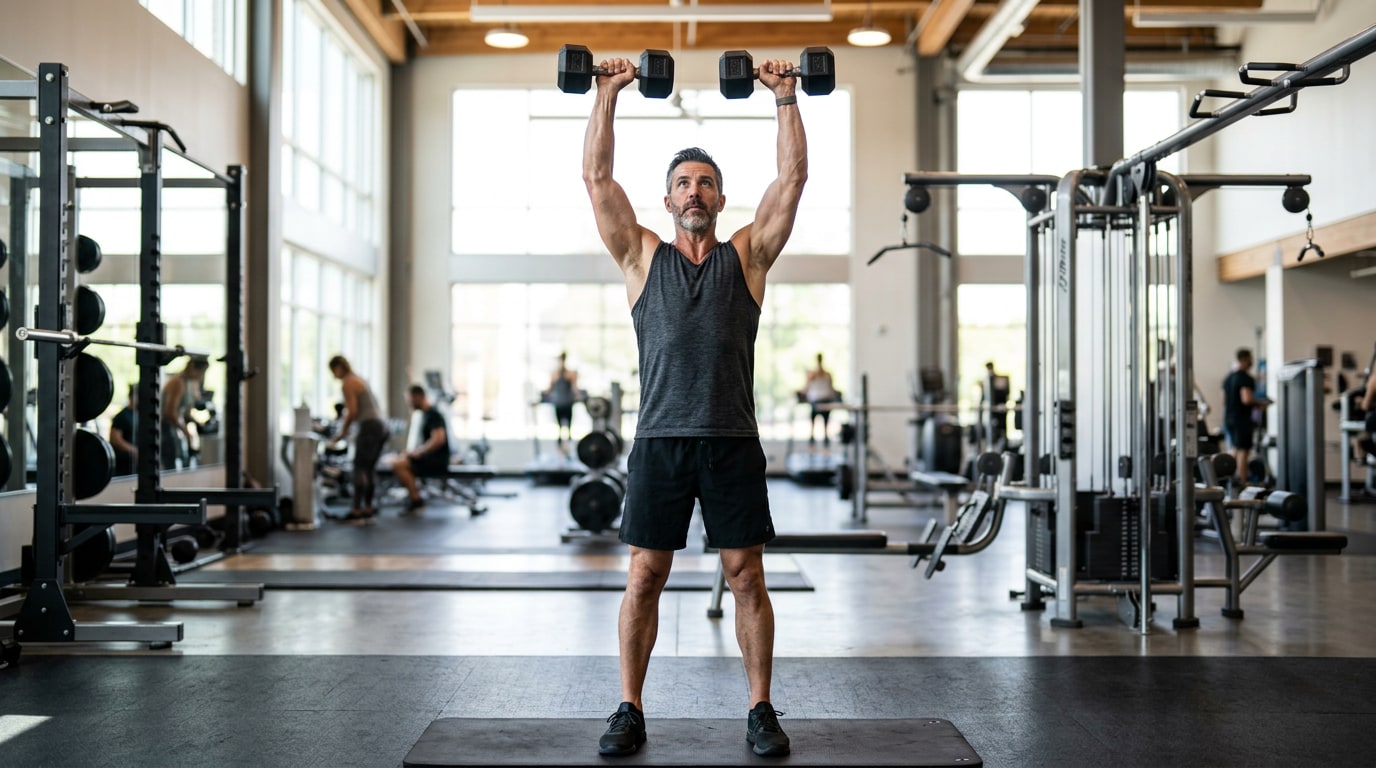 3 30 20 method weight loss - shoulder press for men over 40