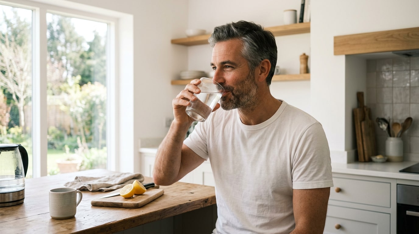 japanese methods weight loss - warm water for men over 40