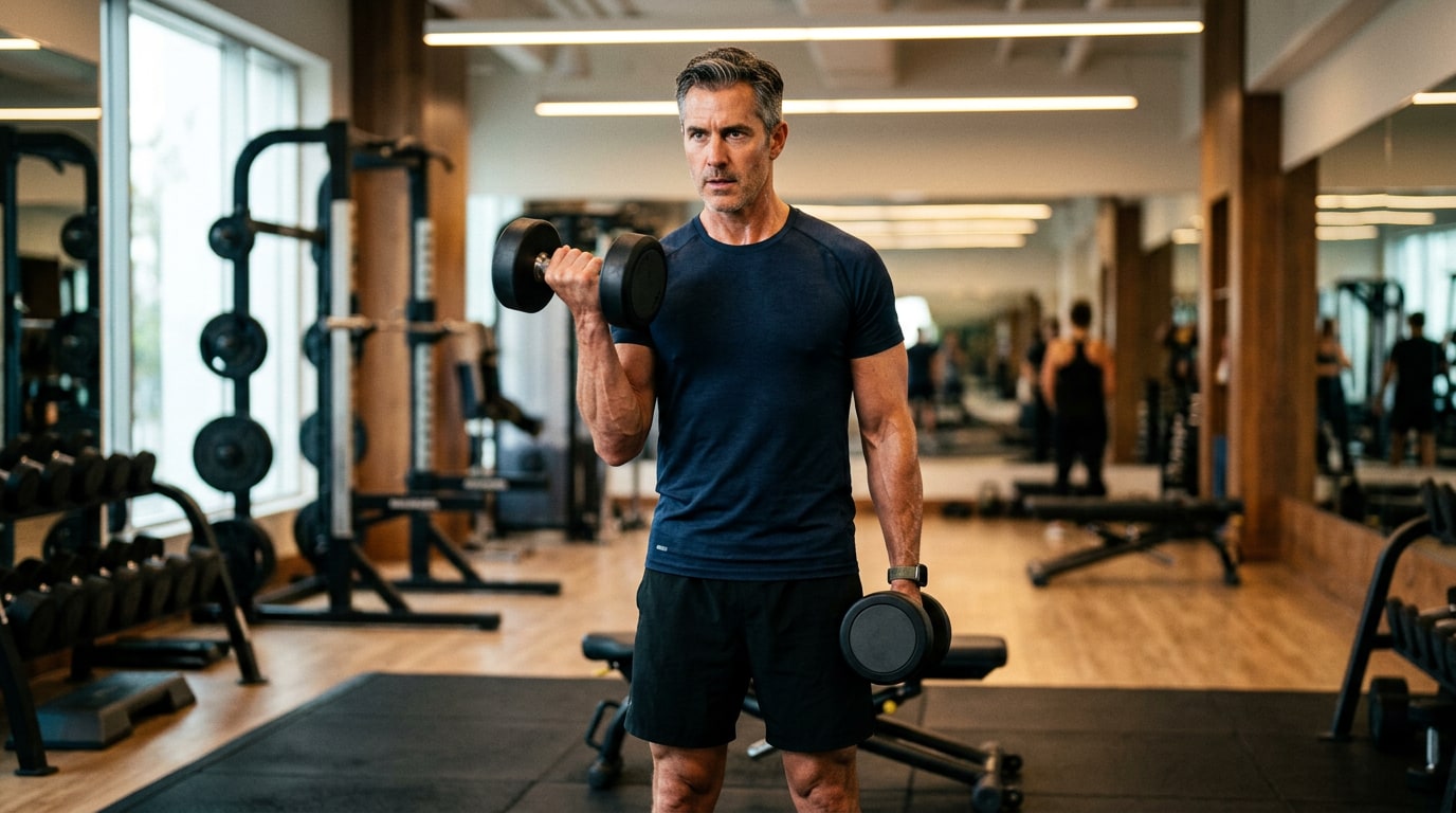 100 50 method weight loss - strength training for men over 40