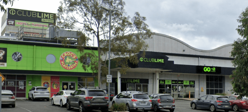 Club Lime accessible from carpark