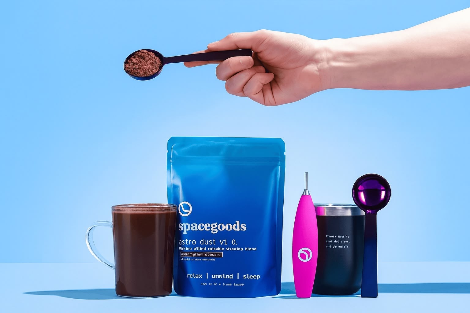 Faut il essayer la boisson aux champigons Astro Dust de Spacegoods ? Notre avis complet