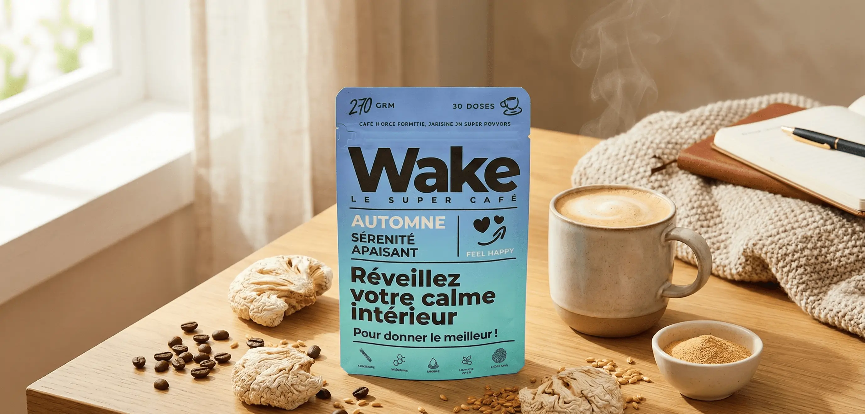 Avis Wake : Le meilleur café aux champignons pour bannir définitivement le crash de caféine ?