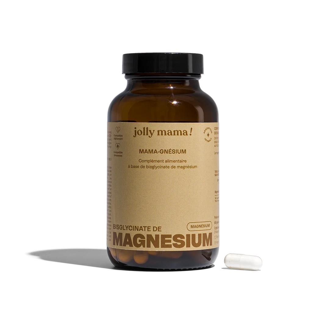 Mama-gnésium, bisglycinate de magnésium pur