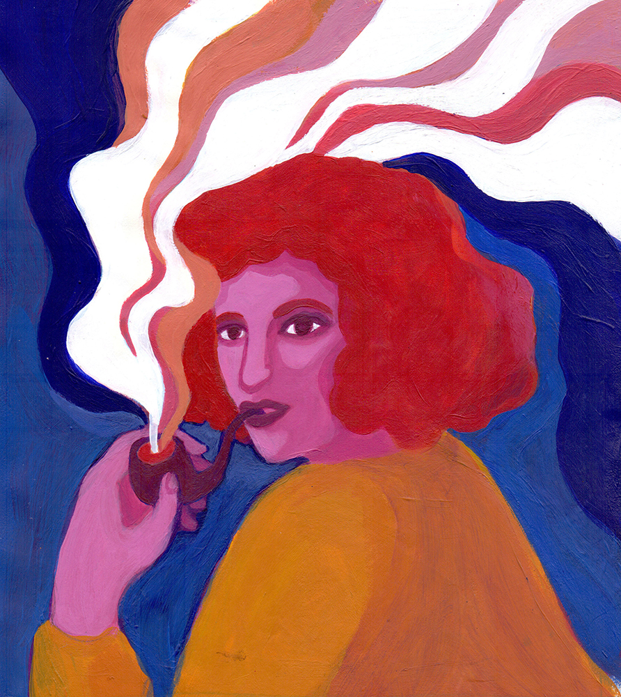 Femme à la pipe