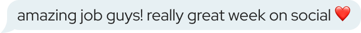 Review message bubble