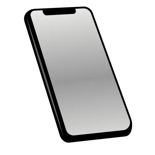 Un template de téléphone
