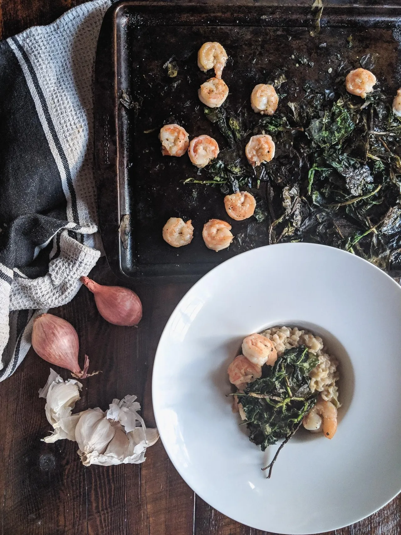 Orgetto poireaux, chou-fleur & cheddar fort