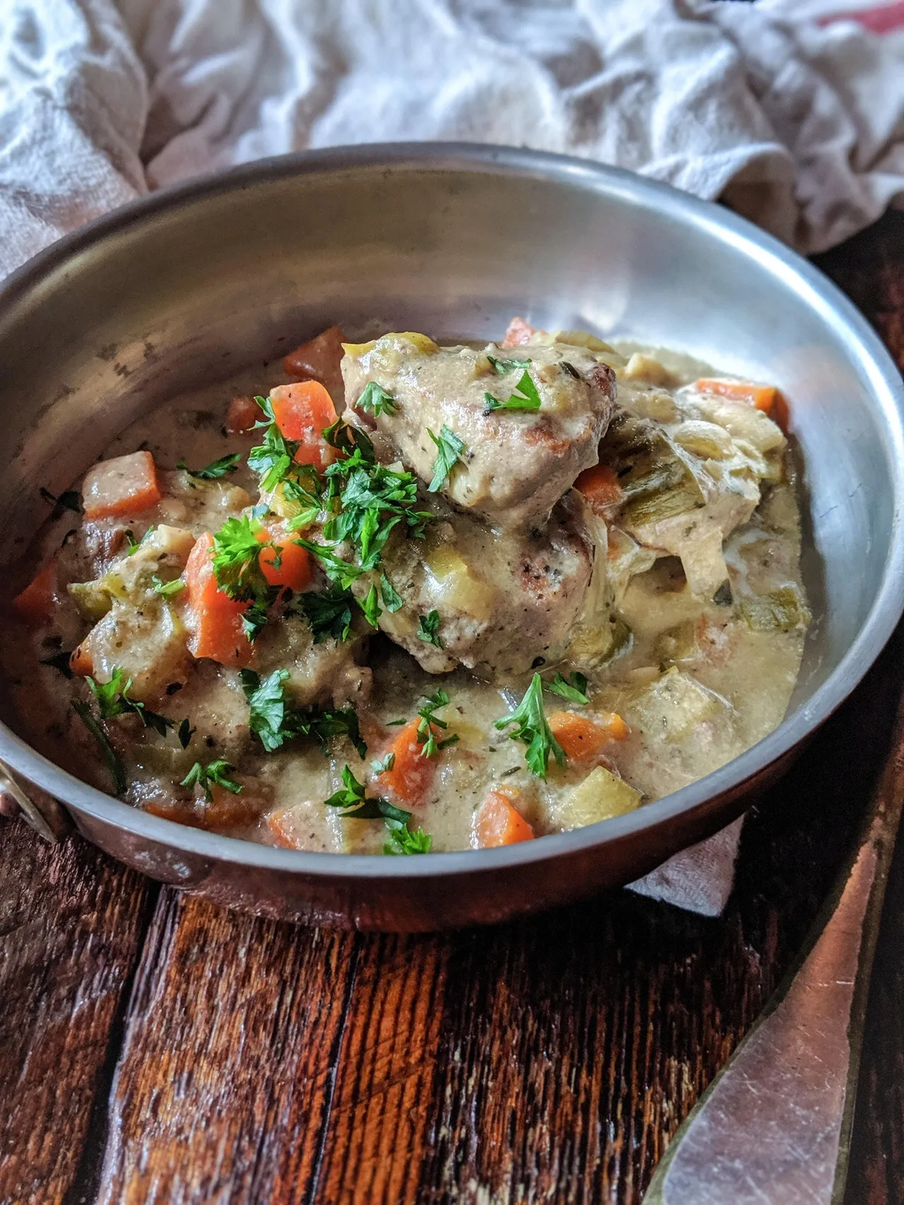 Ma blanquette de porc