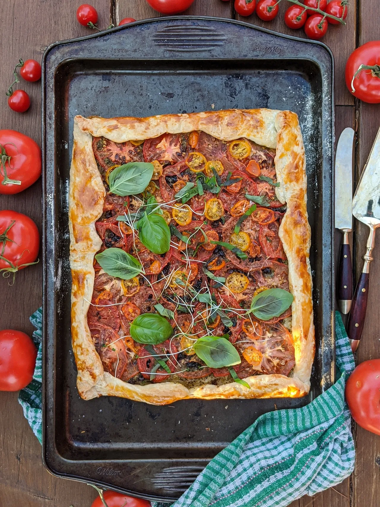La tarte aux tomates de maman