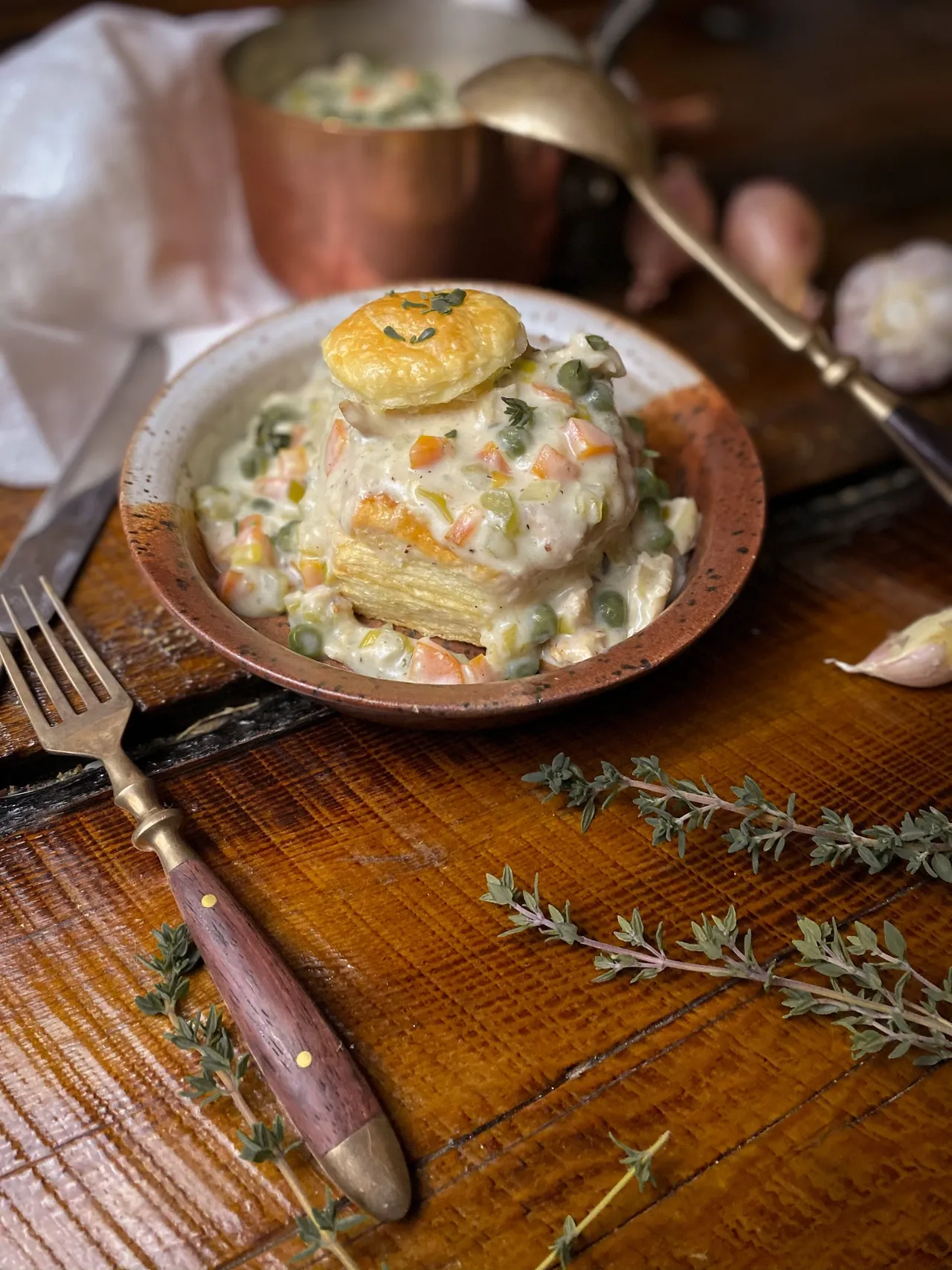 Mes vol-au-vent au poulet