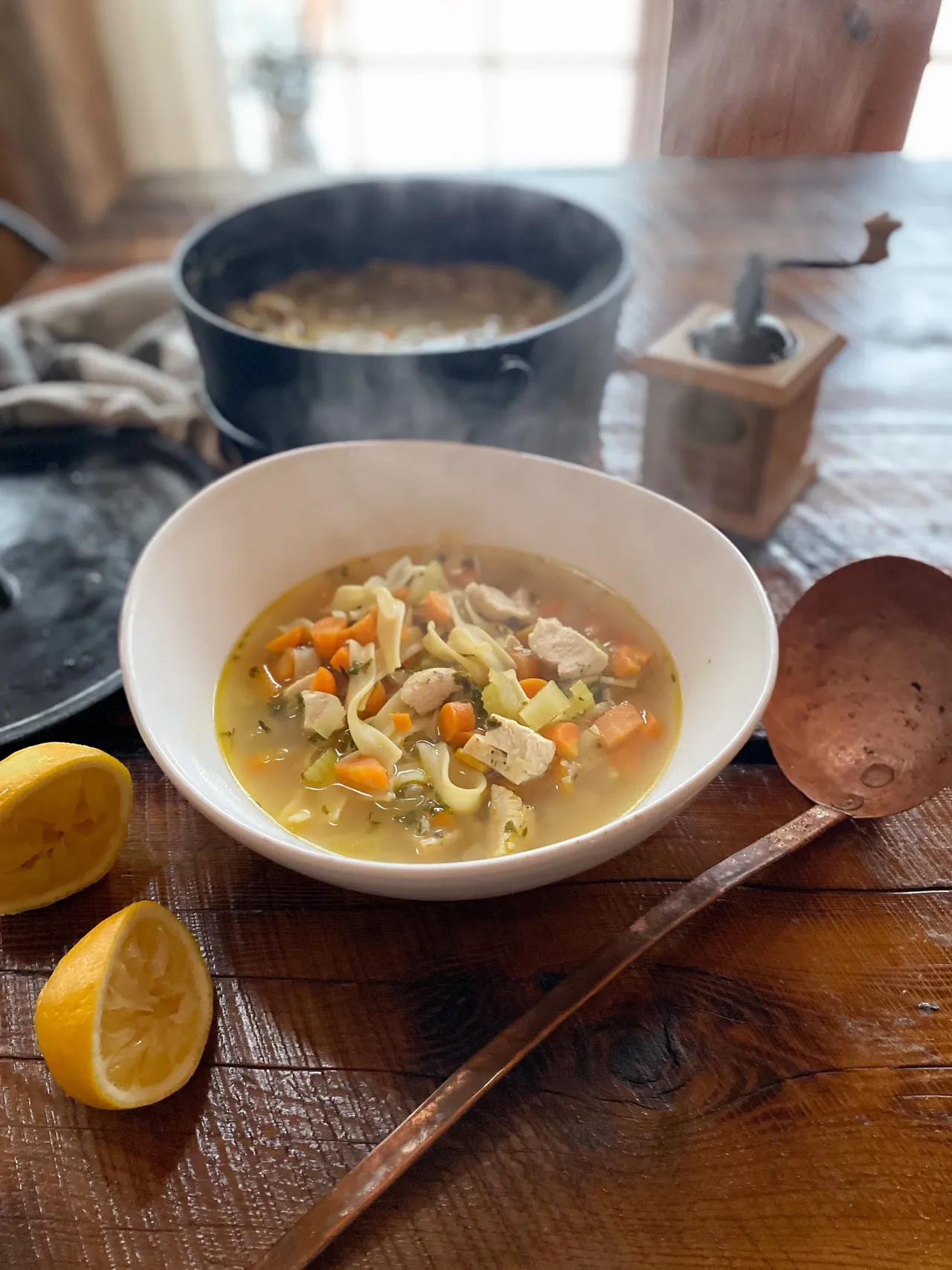 Ma soupe poulet et nouille