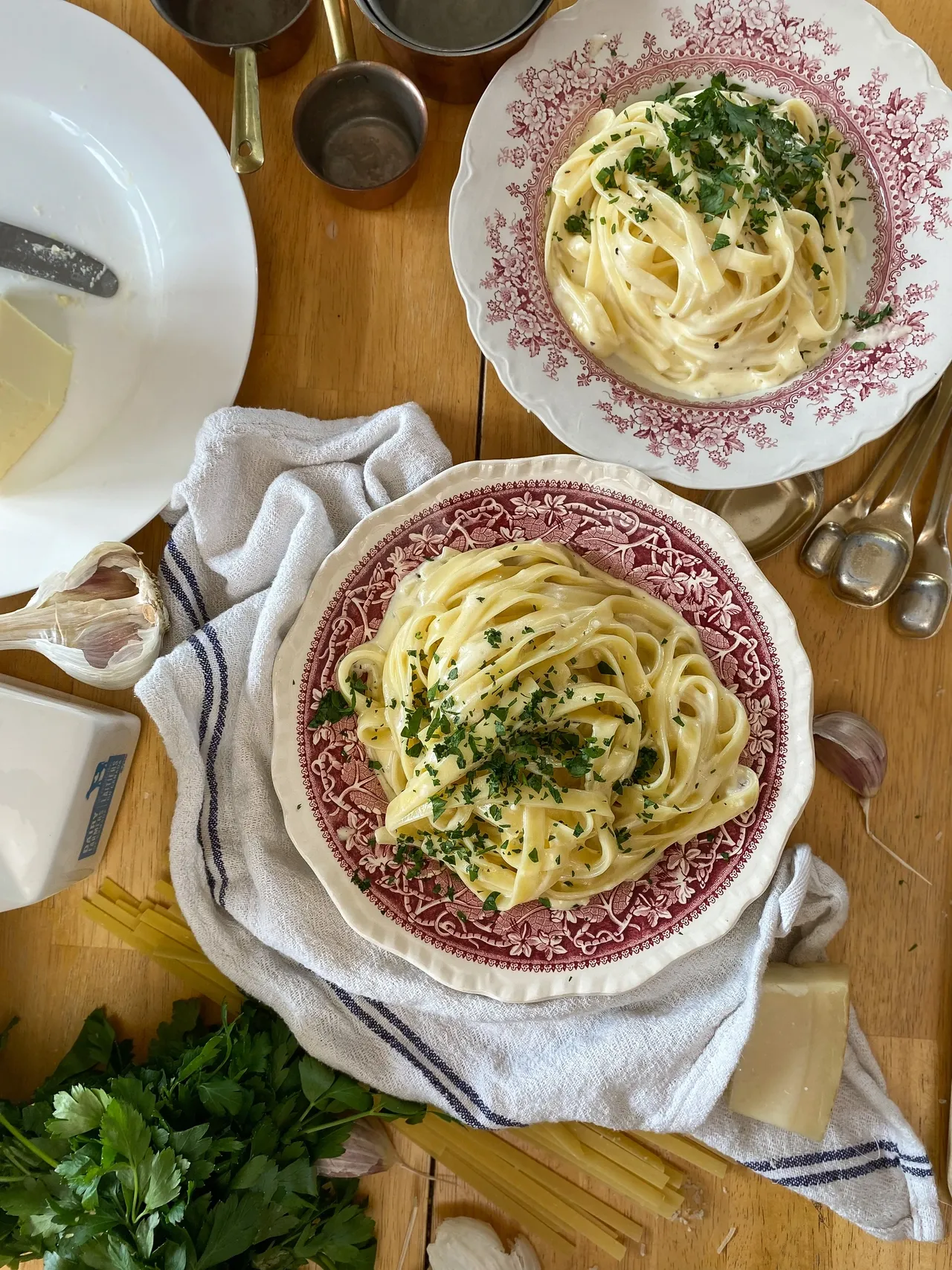 Fettuccine Alfredo (version américaine)