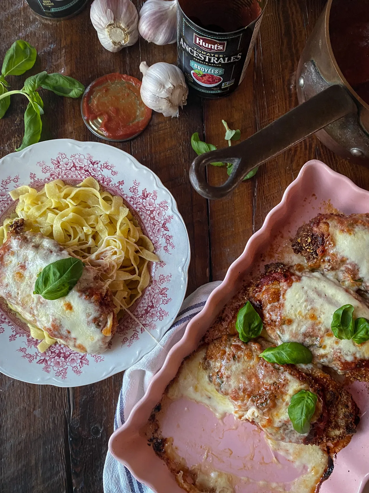 Mon poulet parmigiana