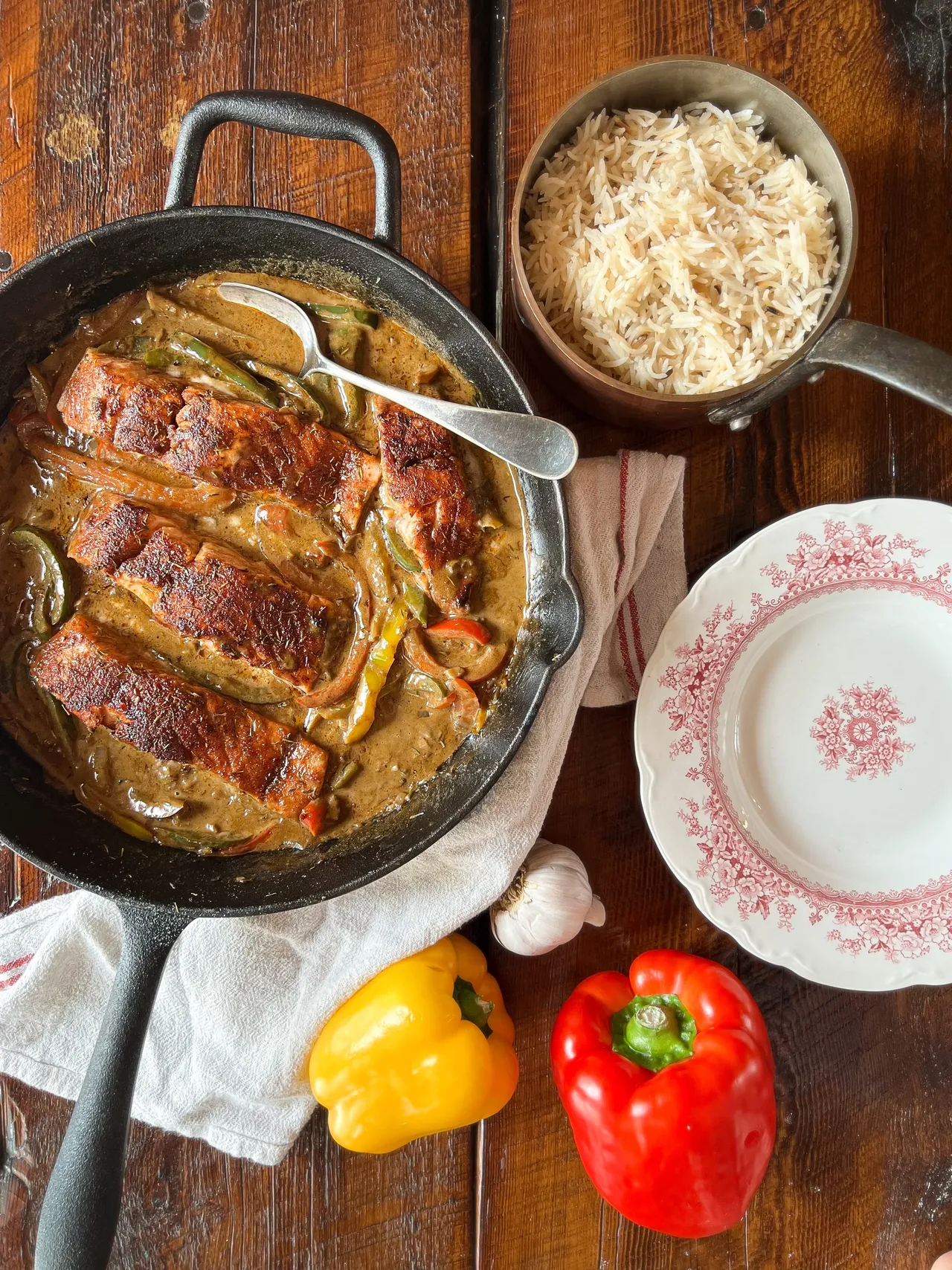 Saumon Rasta (à la jamaïcaine)