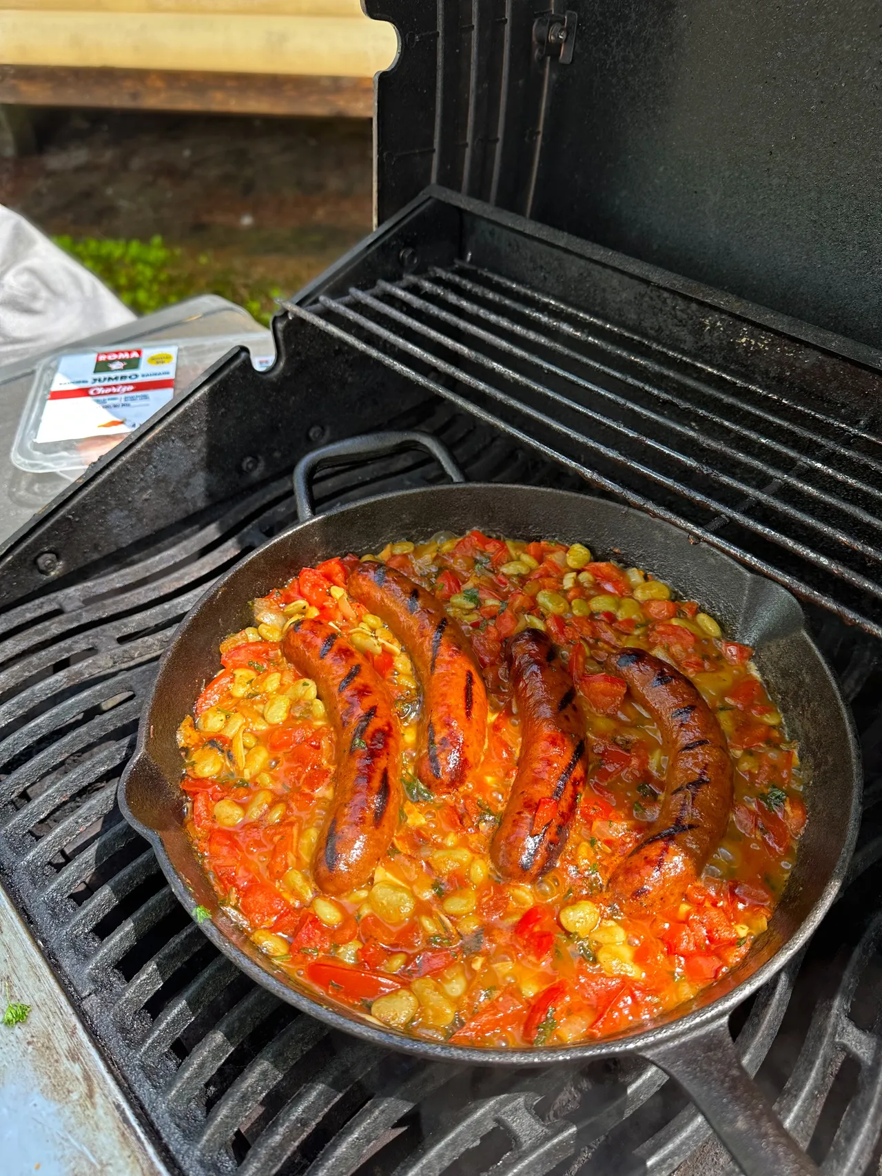 Ragoût de saucisses à l’espagnol